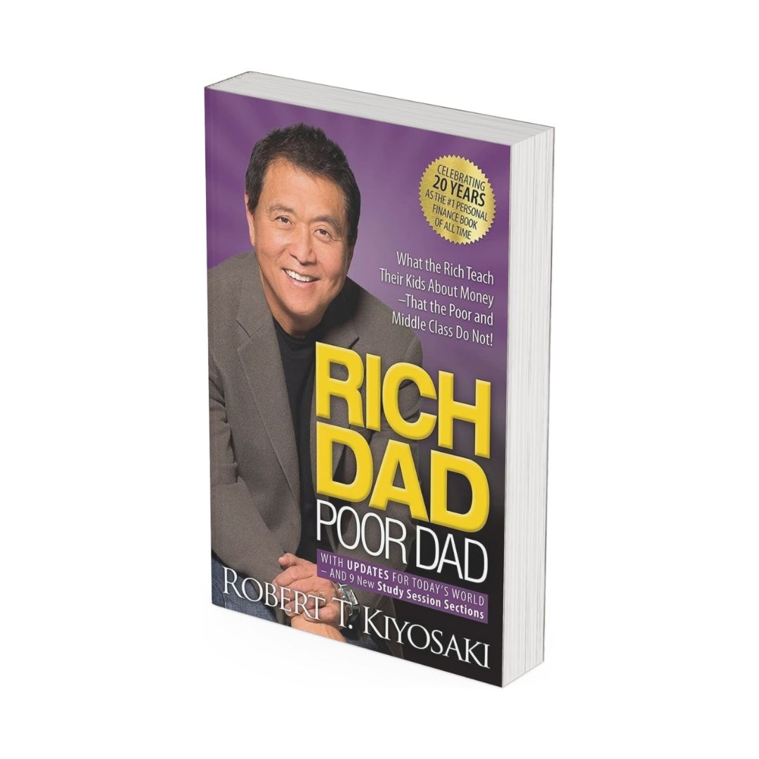 Rich dad poor dad, pdf book, digital book, physical book, ebook, audiobook, book